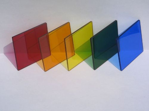 Hình minh họa: Thiết kế gia công kính màu với đa dạng màu sắc khác nhau